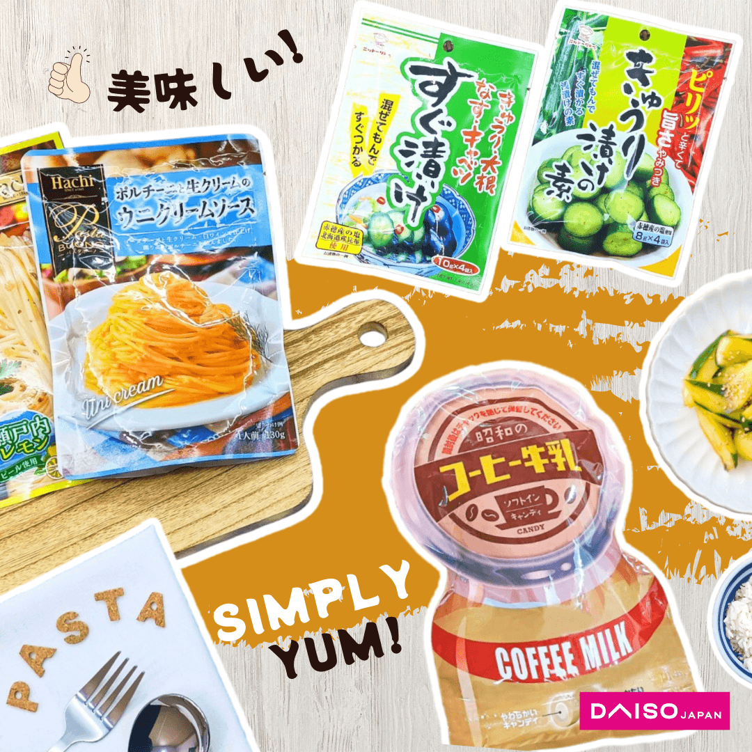 MUST TRY foods from Daiso! 🍴