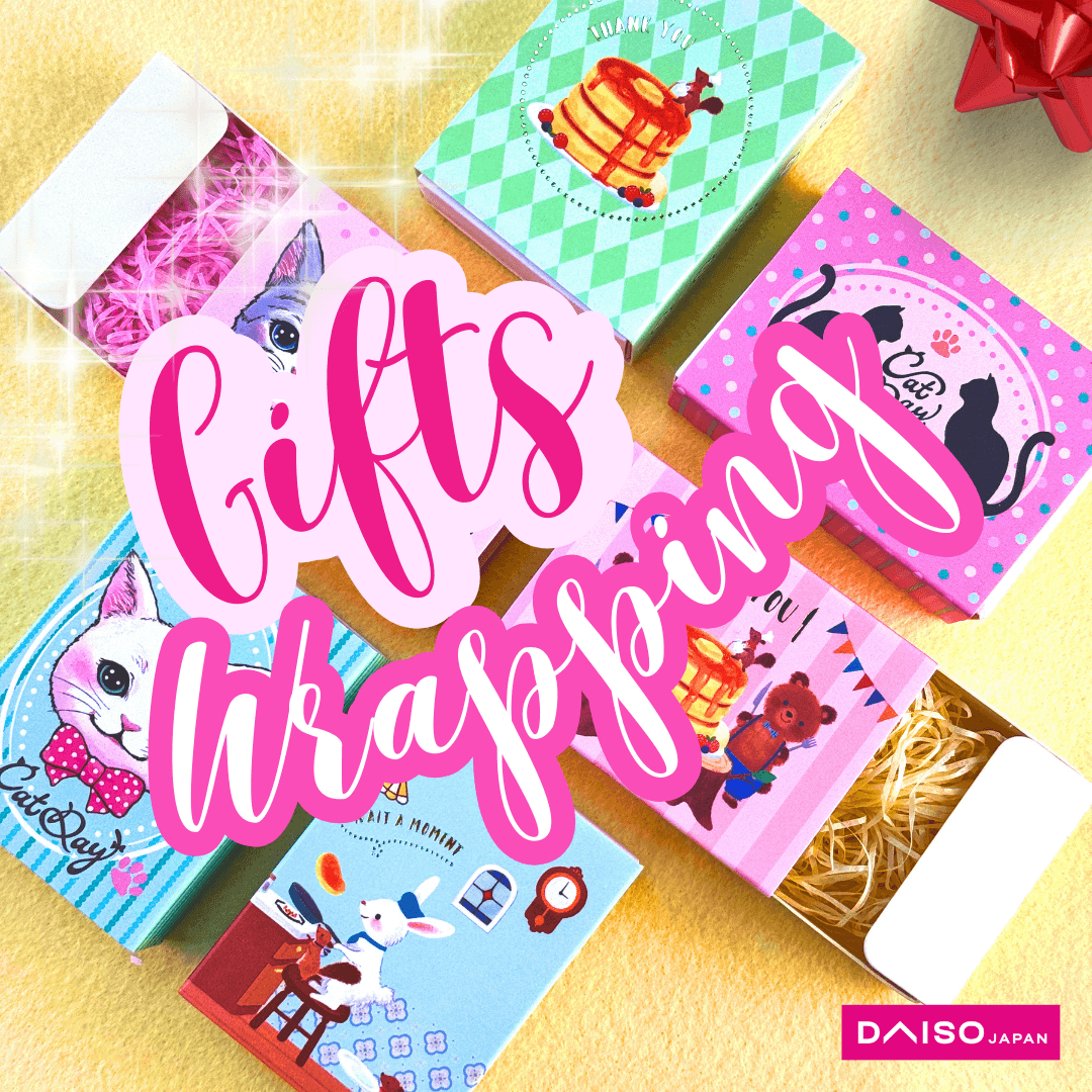 Elevate your Gifting skills with Daiso! 🎁