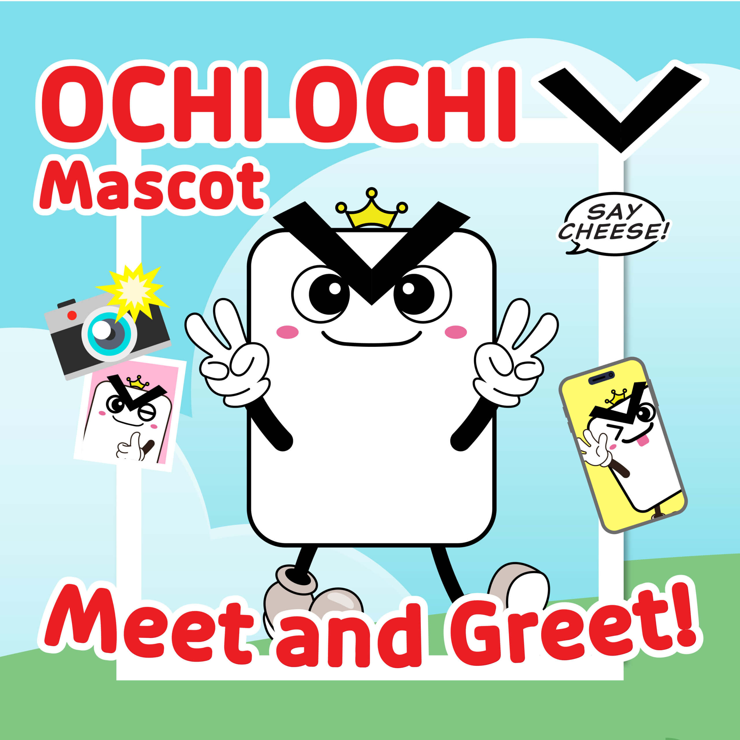 Join Us for a MEET & GREET with Ochi Ochi V’s Mascot!
